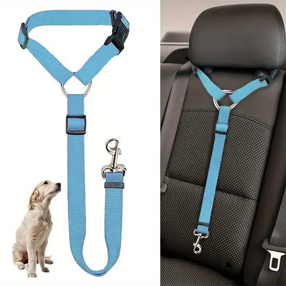 Soul Pet Car Seat Belt For Dogs And Cats, Retractable Backseat Leash