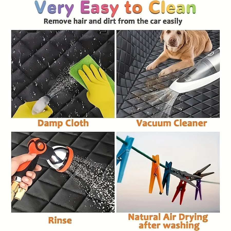 Waterproof Seat Cover Hammock, Nonslip Back Seat Protector