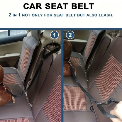 Soul Pet Car Seat Belt For Dogs And Cats, Retractable Backseat Leash