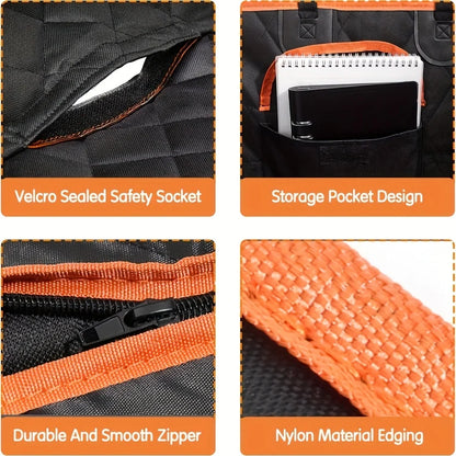 Waterproof Seat Cover Hammock, Nonslip Back Seat Protector