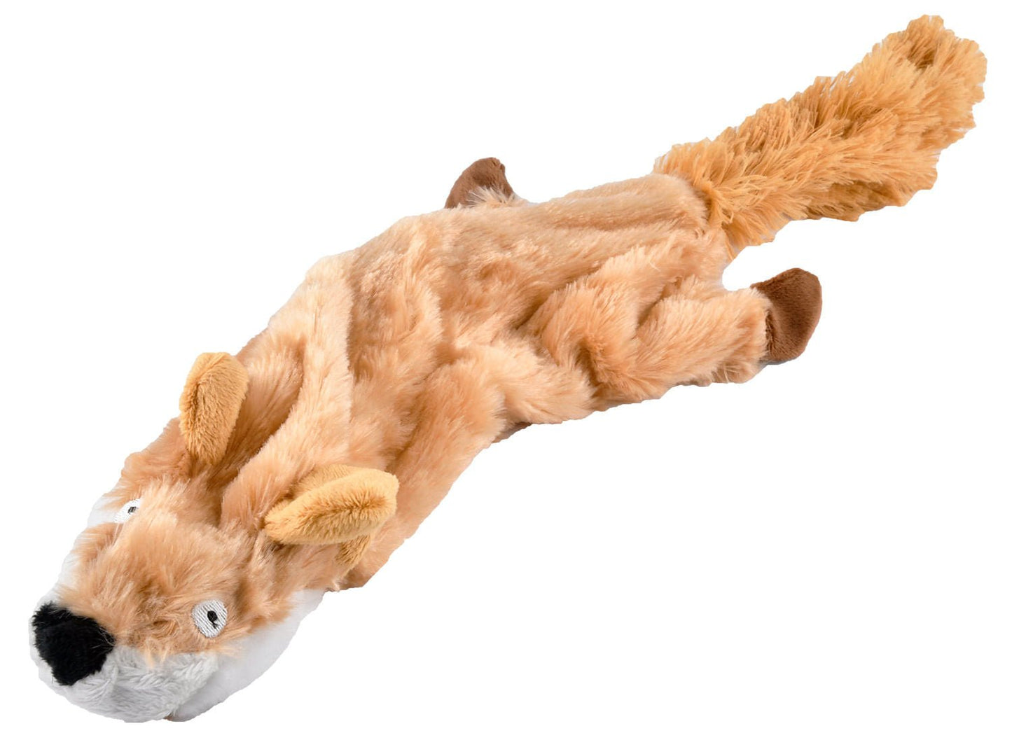Unstuffed Plush Dog Toys, 21"L