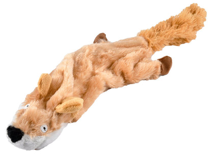 Unstuffed Plush Dog Toys, 21"L