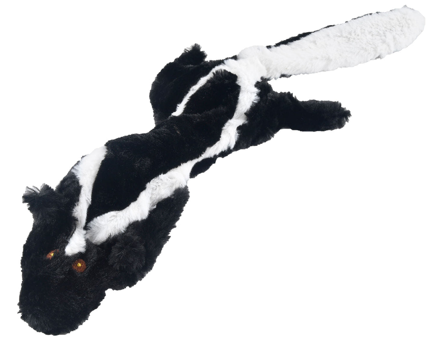 Unstuffed Plush Dog Toys, 21"L