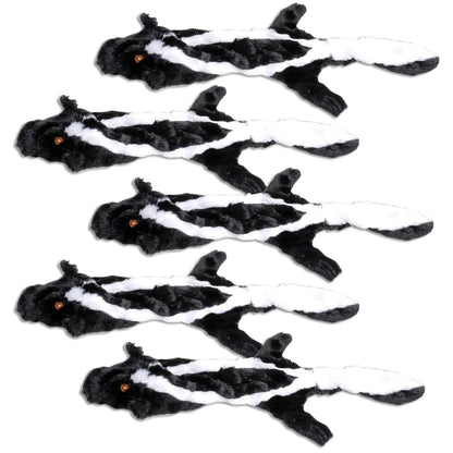 Unstuffed Plush Dog Toys, 21"L